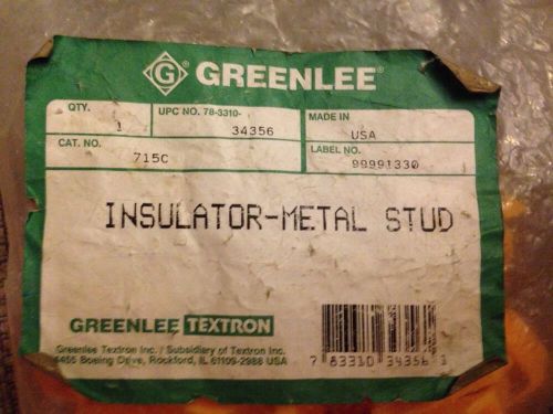 Greenlee 715C insulator-metal studs one bag Of 100