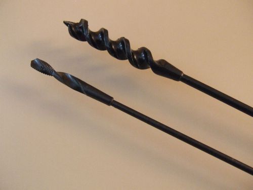 Greenlee D&#039;Versibit Flexible Drill Bit Set Long Wire Cable Tool Flex 72 Kit Fish