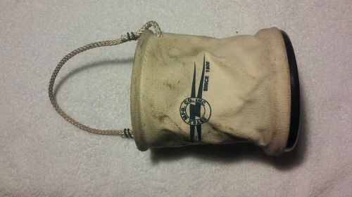ESTEX canvas tool/nut &amp; bolt bag...small w/ handle