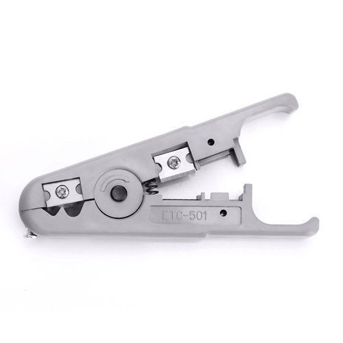 Gray plastic universal cable wire stripper stripping tool xmas gift for sale