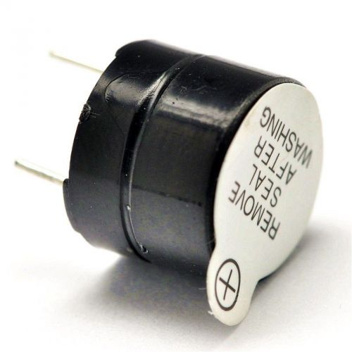 10Pcs Active Buzzer 12mm 12V Magnetic Long Continous Beep Tone Alarm Ringer