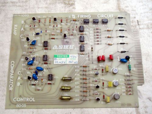 (R2-4) 1 USED ASHE CONTROLS 8005 CIRCUIT CARD