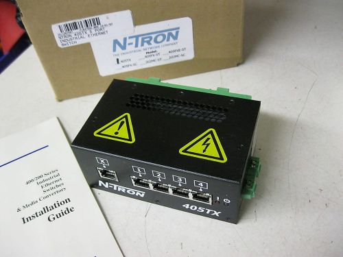 N-Tron 405TX 400 Series Industrial Ethernet Switch 5 port Din Rail Mount NEW