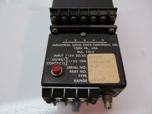 FOUR INDUSTRIAL SOLID STATE CONTROL TIMING  RELAYS 1014-1G2B