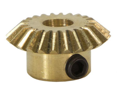 6mm Bore, 32 Pitch, 24 Tooth Bevel Pinion Gear by Actobotics