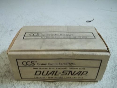 CCS 604GM3 PRESSURE SWITCH *NEW IN BOX*