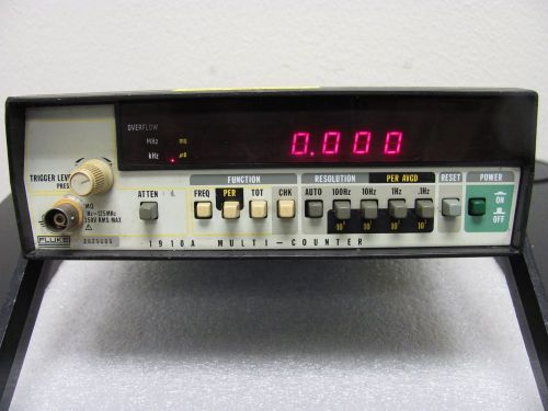 FLUKE 1910A MULTI-COUNTER 5Hz to 125MHz (TESTED)