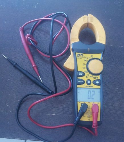 IDEAL 61-766 Clamp-Pro Clamp Meter 600 Amp with soft case, test leads
