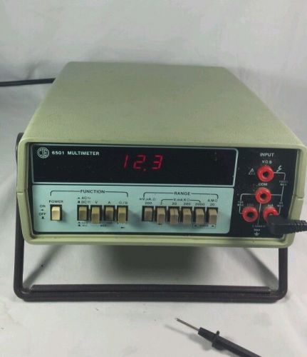 Digital Multimeter Chung Instruments 6501