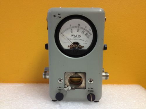 Bird 4314, 50 ohm, 2 mhz to 1 ghz, features pep &amp; rms rf power meter for sale