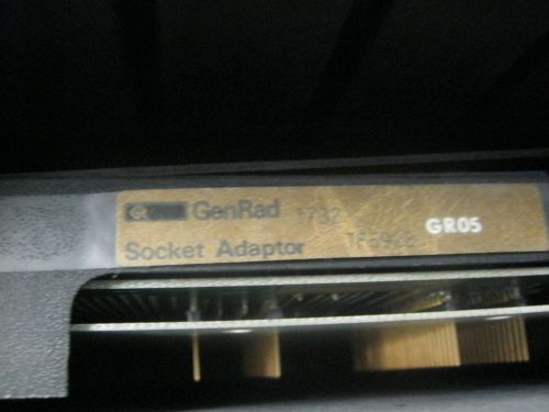 GenRad Model: 1732 GR05 Socket Adapter. &lt;