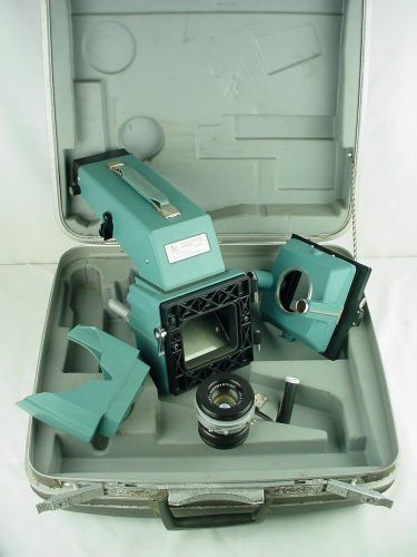 Oscilloscope camera c-12 w/ 75mm f/1.9 oscillo paragon 3&#034; 0.85x ilex- nice set! for sale