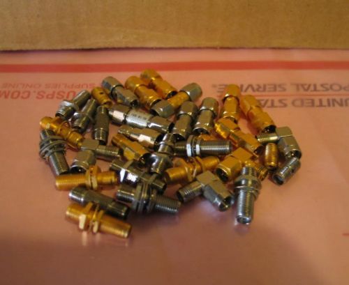 Midwest Microwave Narda Agilent Adapters SMA Male Female Lot 34 each