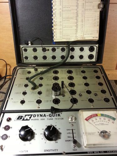 Vintage B&amp;K Dyna-Quik Model 500 Tube Tester