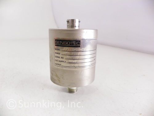 Sensotec Pressure Transducer 0-5 PSIG Model Z/973-05-04