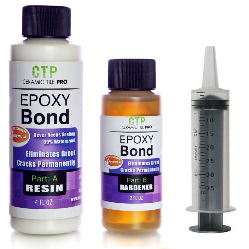 Ceramictilepro epoxy bond fixes grout cracks permanently! for sale