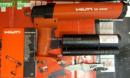 Hilti ed 3500-a cordless dispenser, brand new, free knife, fast shipping for sale
