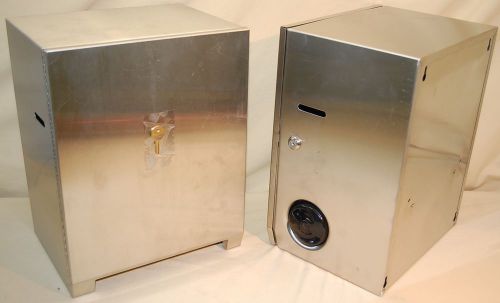 SET OF2 Bobrick - B-2860 - Surface-Mount Roll Paper Towel Dispensers - Used