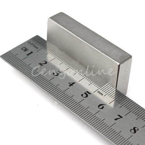 Big Super Strong Grade N52 Block Magnets Rare Earth Neodymium 50 x 20 x 10mm