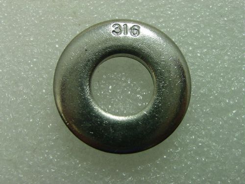 1/2&#039;&#039; washers 316 ss extra thick heavy duty 100 pc.  f-7 for sale
