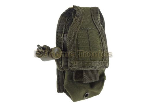 Condor od green molle ma56 belt carabiner hhr radio holster pouch l/r antenna for sale