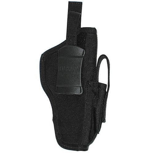Blackhawk 40am05bk nylon ambi black multi-use holster 3.75-4.5&#034; large auto for sale