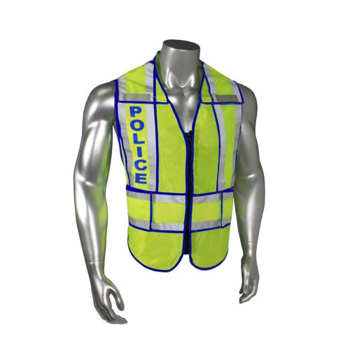 Police law enforcement breakaway mesh safety vest radian radwear lhv-207-spt-pol for sale