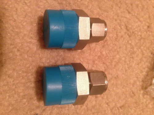Swagelok 2 each 1/2&#034; x 1&#034; MPT Stainless Steel Adapter