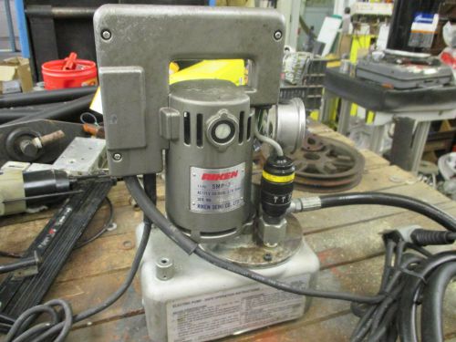 Riken Model SMP-3 hydraulic power unit electric motor driven 10,000 psi