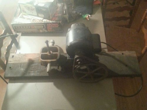 Very rare vintage deming motor with deming marvelette electric pumping unit for sale