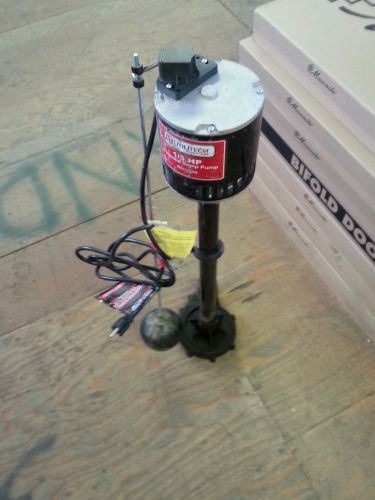 Utilitech 1/3 hp pedestal sump pump