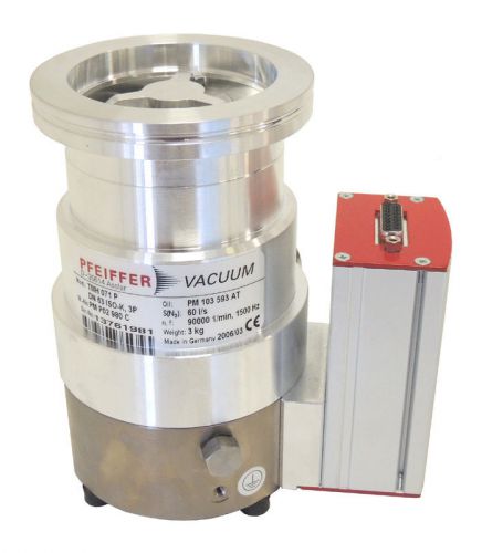 Pfeiffer TMH-071 Vacuum Turbo Drag Pump TMH071P &amp; TC100 Controller / Warranty