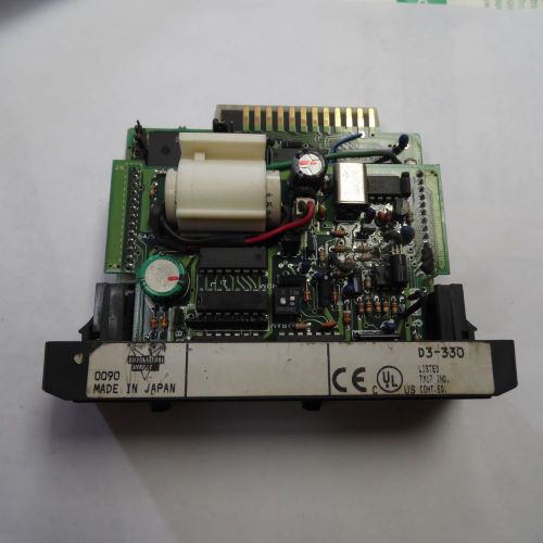 PLC Automation Direct DL330 D3-330 CPU Module Card