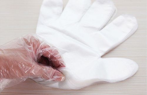 Utility Novelty 100 x Disposable Plastic Gloves Restaurant Home Service CA-Ly