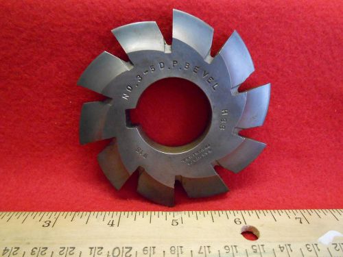 Milling machine gear cutter brown &amp; sharpe no. 3-58 dp bevel for 1-1/4&#034; shaft for sale