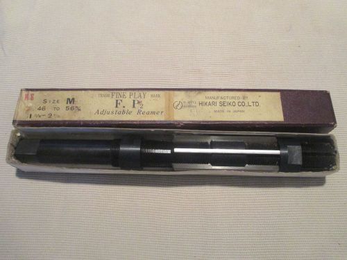 Hikari seiko co., ltd fine play adjustable reamer - size m - 46-56 mm for sale