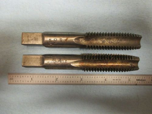 3/4 10 left hand &amp; right hand 4 flute taps machine shop tooling machinist tools for sale