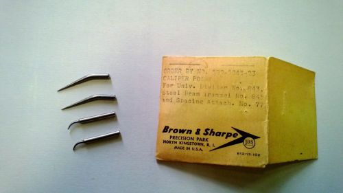 brown &amp; sharpe caliper point