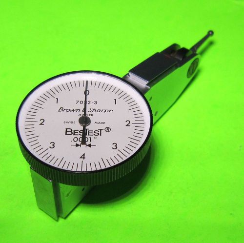 Brown &amp; sharpe bestest dial indicator 7032-3 for sale