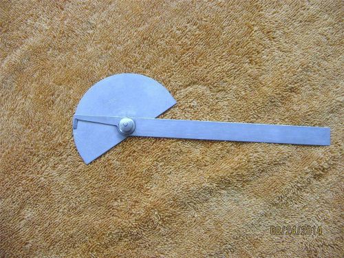 GENERAL HARDWARE NO. 18 STAINLESS STEEL PROTRACTOR