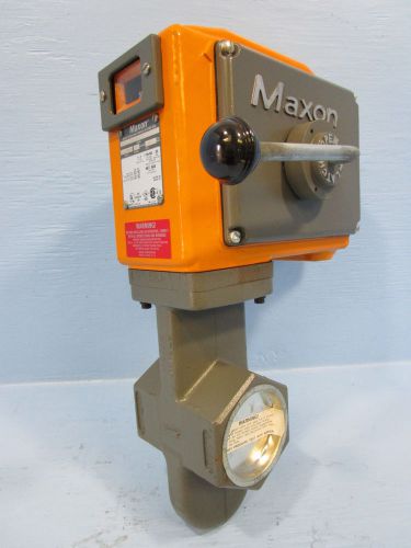 New maxon 3&#034; 5000 cp 1 safety shut-off valve natural gas nat 3&#034; 5000cp1 40 psi for sale