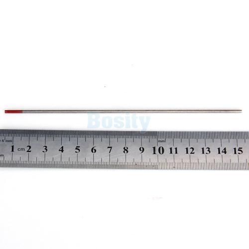 Thoriated tungsten electrode 2.0 x 150 mm red weldding for sale