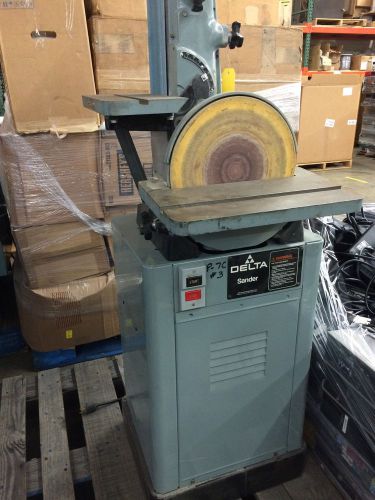 Delta 6&#034; Belt &amp; 12&#034; Disk Sander 52-611