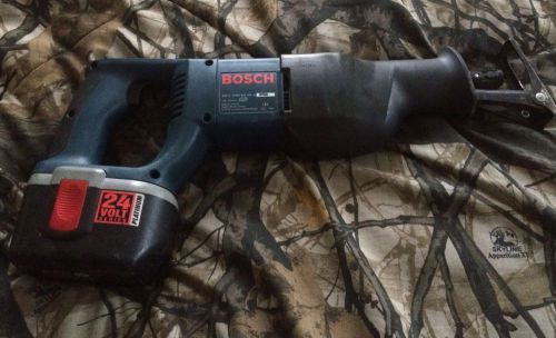 Bosch 24Volt Reciprocating Saw used very little good battery no charger