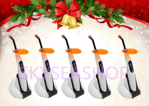 5x dental wireless cordless led curing light lamp woodpecker style usa shipping for sale
