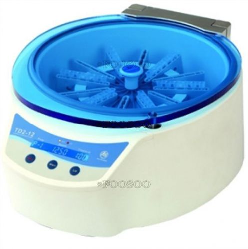 Digital centrifuge for gel card capacity 12 cards max speed 1800rpm td2-12 for sale