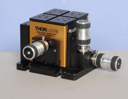 Thorlabs MBT616D 3 axis micro block with differential positioners