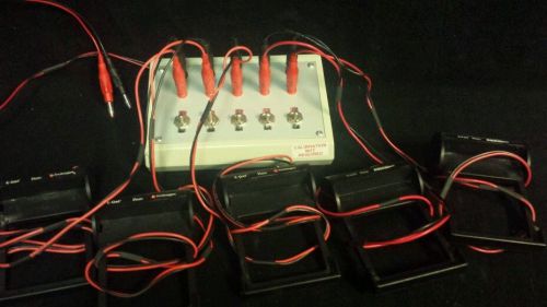 Five Invitrogen E-Gel Bases with power control panel