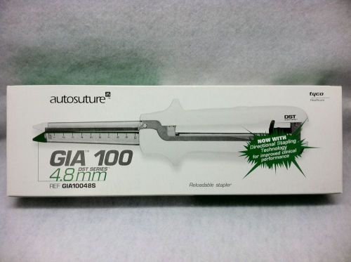 Autosuture / Covidien REF# GIA10048S GIA 100 DST Series 4.8MM
