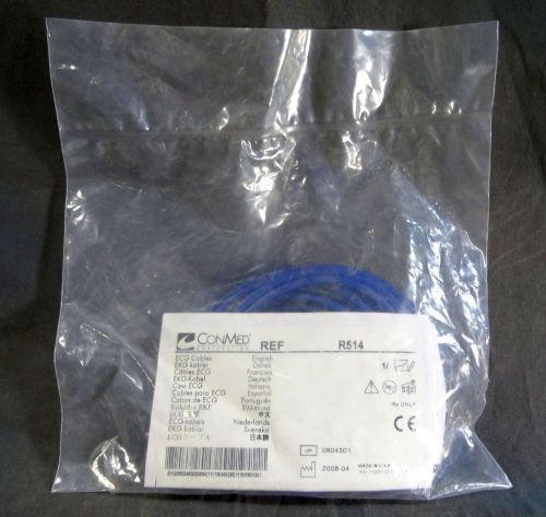 Conmed Lead ECG Cable R514 - New